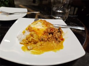 ロイヤルシルクラウンジの軽食